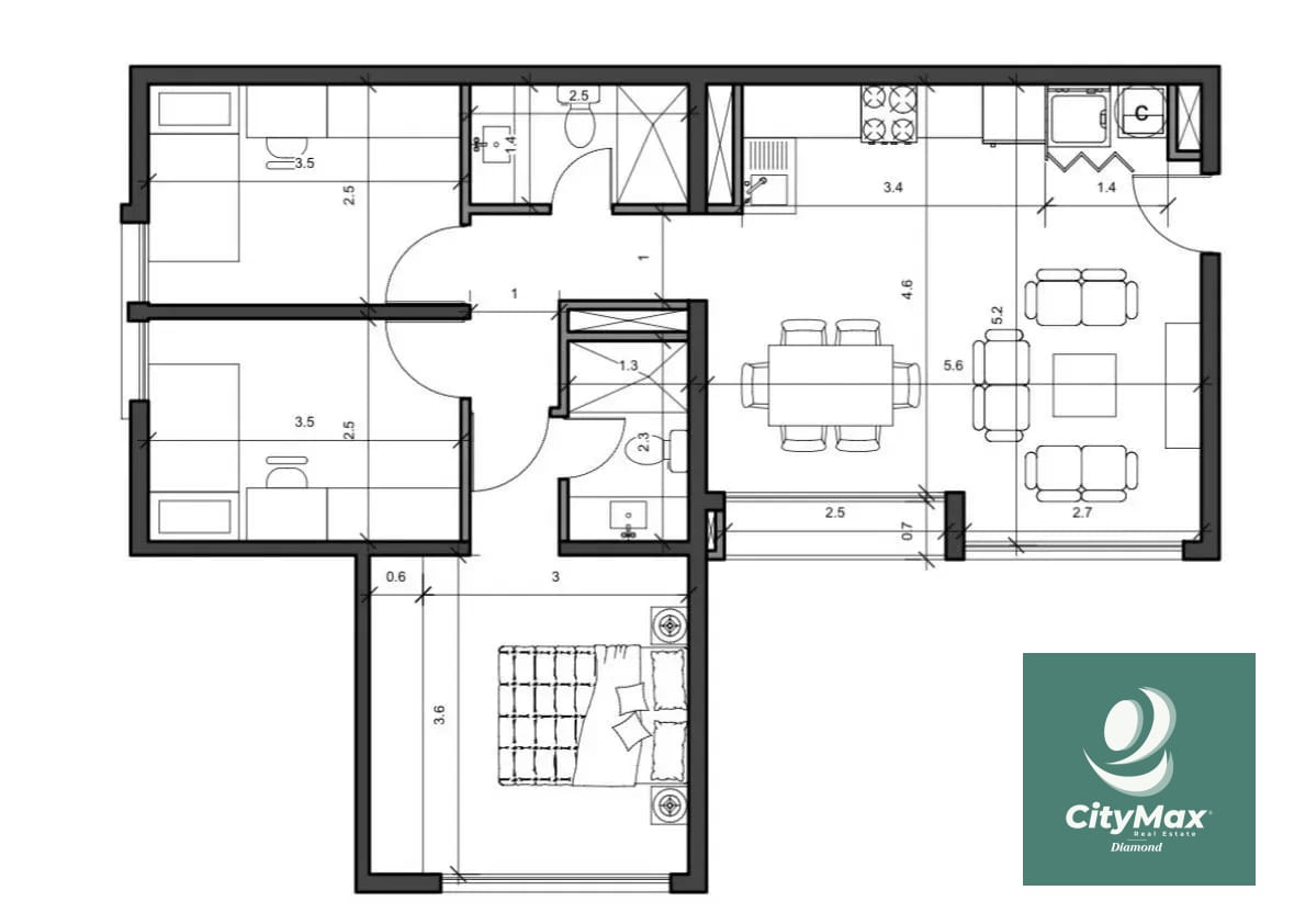 Apartamento en Venta en Nagano Zona 16 — Apartamento en Venta en Zona 16, Guatemala, Ciudad — foto 9 de 15