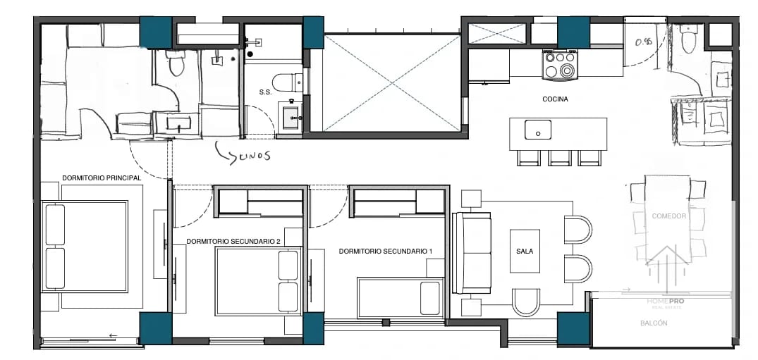Apartamento Nuevo en Venta en Zona 7 — Apartamento en Venta en Zona 7, Guatemala, Ciudad — foto 6 de 6
