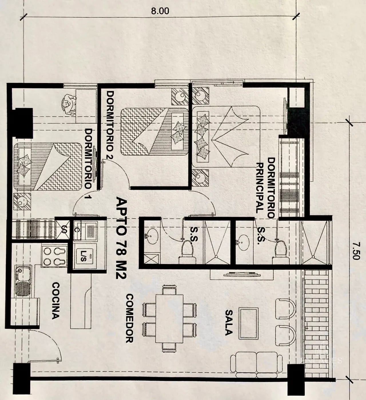Zona 11 • Apartamento Semiamueblado en Renta • Torre Once — Apartamento en Alquiler en Torre Once, Zona 11, Guatemala, Ciudad — foto 10 de 10