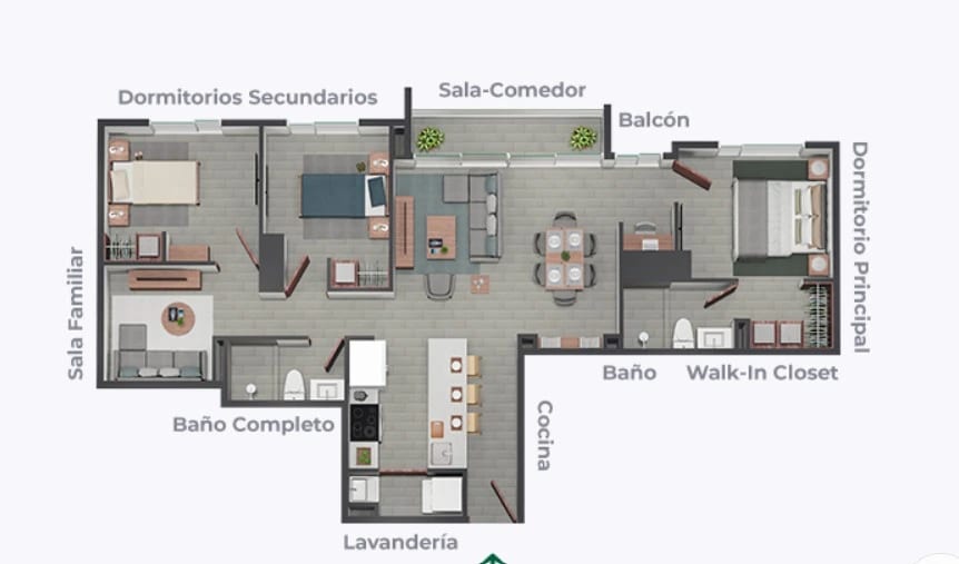 Apartamentos en Venta - Parque Vista Verde Zona 15 — Apartamento en Venta en Zona 15, Guatemala, Ciudad — foto 2 de 11