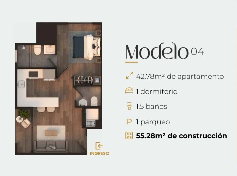 Pre - Venta Apartamentos en Oakland Zona 10 — Apartamento en Venta en Oakland I, Zona 10, Guatemala, Ciudad — foto 9 de 14