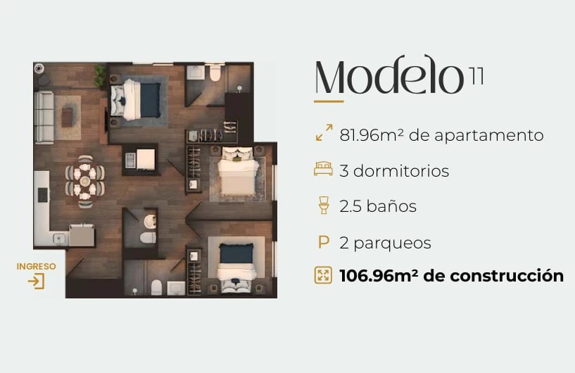 Pre - Venta Apartamentos en Oakland Zona 10 — Apartamento en Venta en Oakland I, Zona 10, Guatemala, Ciudad — foto 13 de 14
