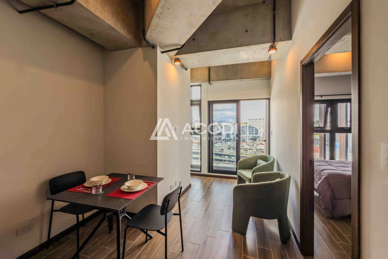Apartamento amueblado en Zona 4 — Apartamento en Alquiler en Zona 4, Guatemala, Ciudad — foto 1 de 9