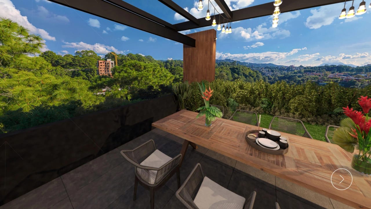 Apartamentos con terraza en Kanajuyú, Zona 16 (Opción 1) — Apartamento en Venta en Zona 16, Guatemala, Ciudad — foto 4 de 11