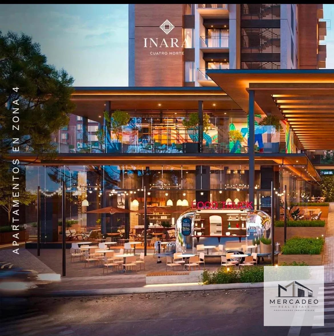 📍INARA 4 Norte | Zona 4 AMUEBLADO — Apartamento en Alquiler en Inara Cuatro Norte, Zona 4, Guatemala, Ciudad — foto 2 de 11