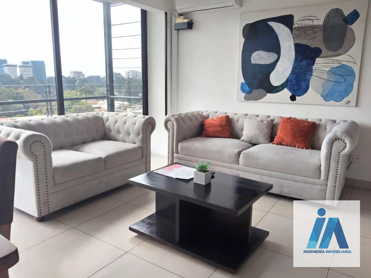 APARTAMENTO AMUEBLADO EN ALQUILER📍Edificio Be14 / La Villa, Zona 14 — Apartamento en Alquiler en Zona 14, Guatemala, Ciudad — foto 2 de 14