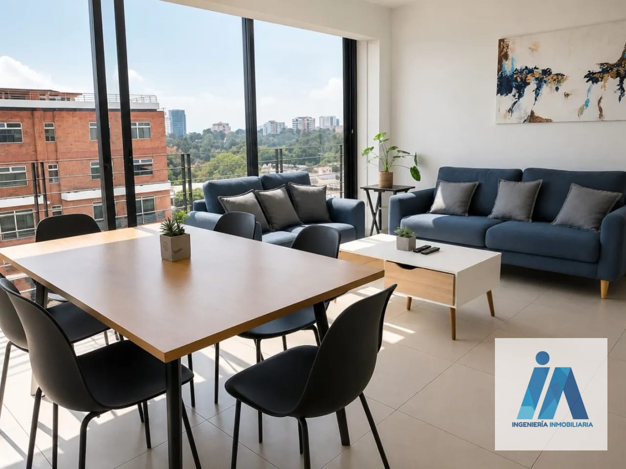 APARTAMENTO AMUEBLADO EN ALQUILER 📍Edificio Be14 / La Villa, Zona 14 — Apartamento en Alquiler en Zona 14, Guatemala, Ciudad — foto 2 de 13