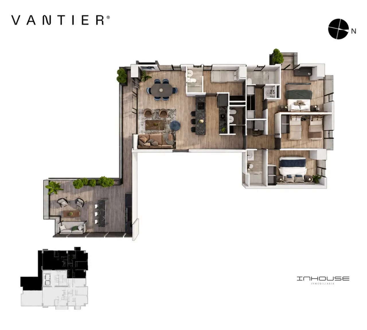 Apartamento en Venta Zona 15 VH1 para Estrenar — Apartamento en Venta en Zona 15, Guatemala, Ciudad — foto 5 de 9