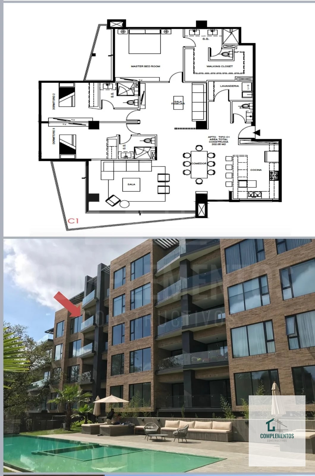 Colonia Oakland, PentHouse en Venta Zona 10 - 2