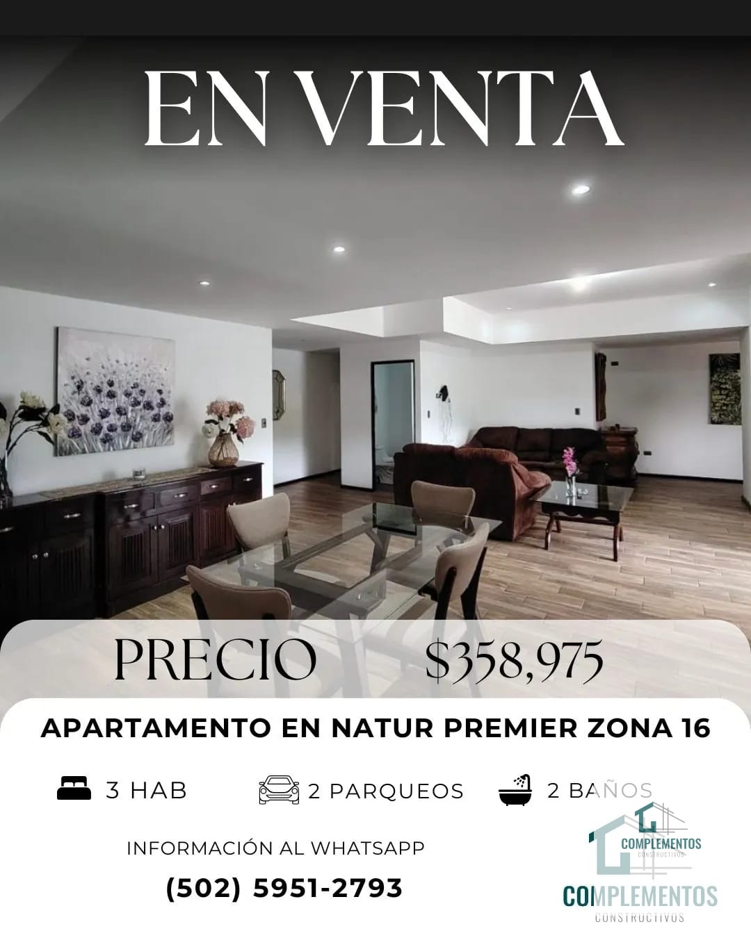 Natur Premier Apartamento en Venta zona 16 Kanajuyú, 3hab. 220 M2 — Apartamento en Venta en Kanajuyú, Zona 16, Guatemala, Ciudad — foto 1 de 9
