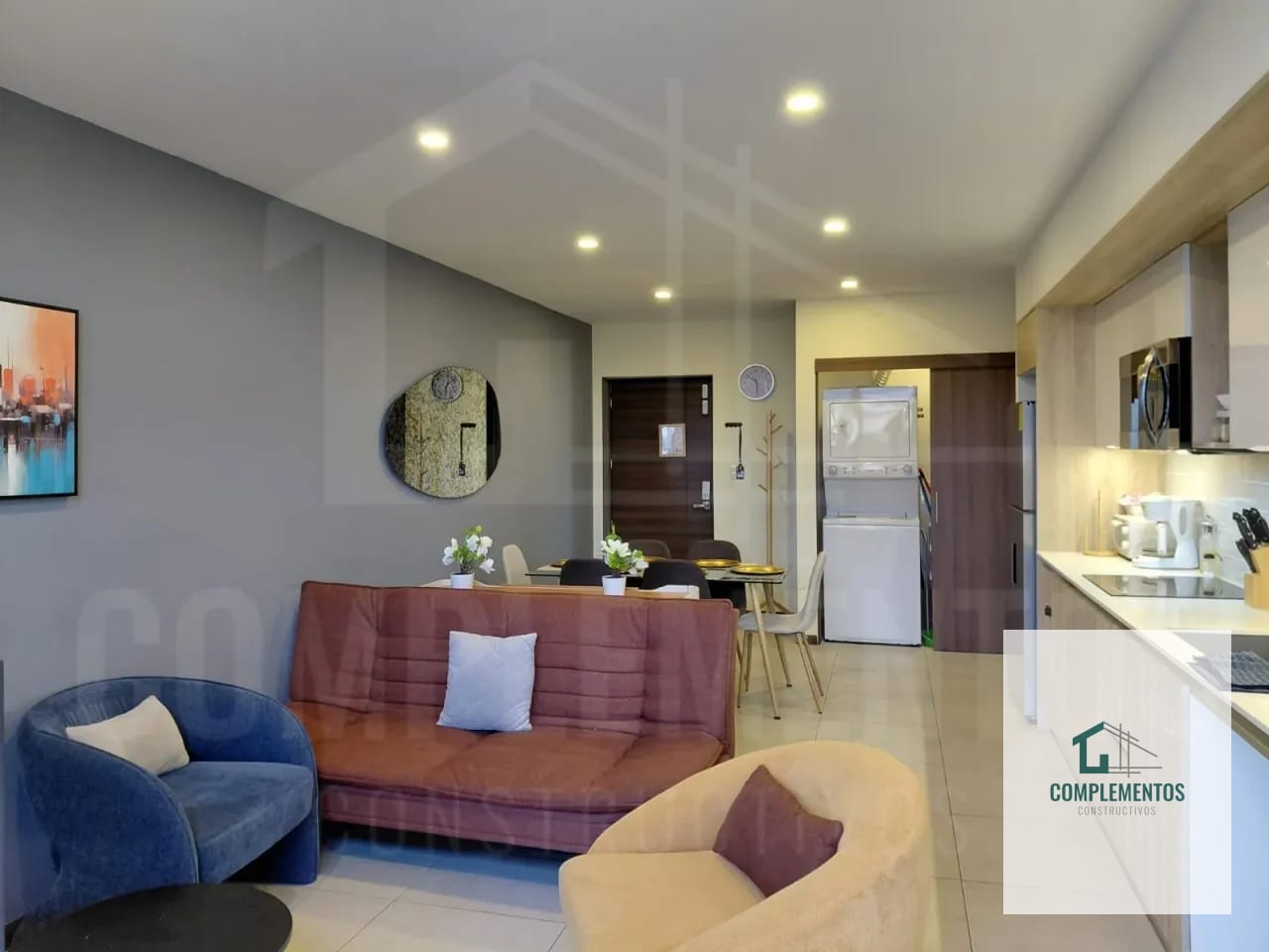MiRA, Apartamento en Renta Zona 10, 2 hab.85m² — Apartamento en Alquiler en Mira, Zona 10, Guatemala, Ciudad — foto 2 de 8