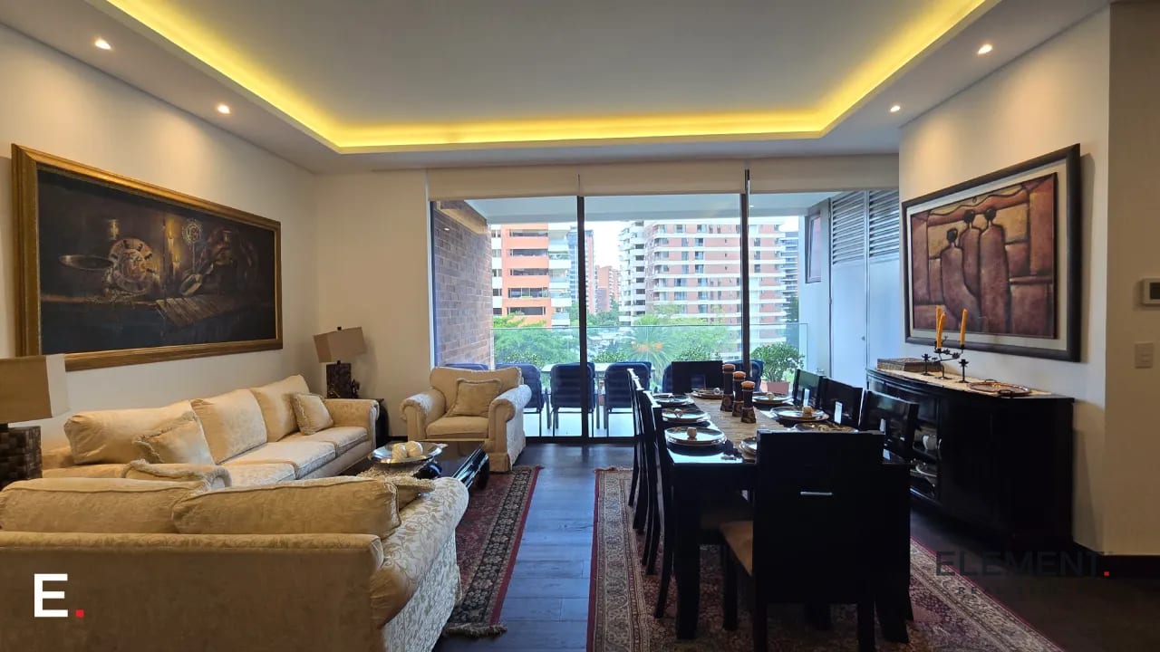 Apartamento amueblado en renta - Echo Zona 14 — Apartamento en Alquiler en Echo, Zona 14, Guatemala, Ciudad — foto 1 de 14