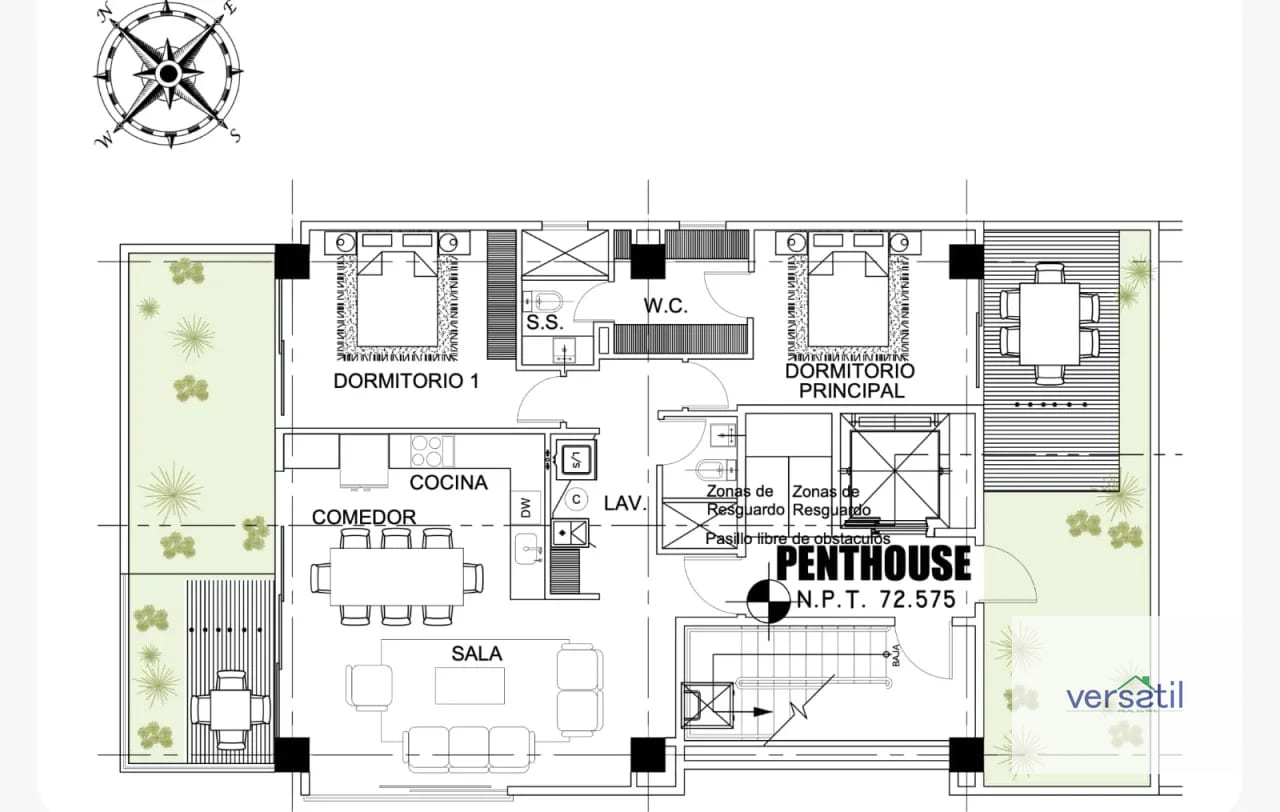 Hermoso Penthouse de dos habitaciones zona 15 venta — Apartamento en Venta en Arles, Zona 15, Guatemala, Ciudad — foto 15 de 15