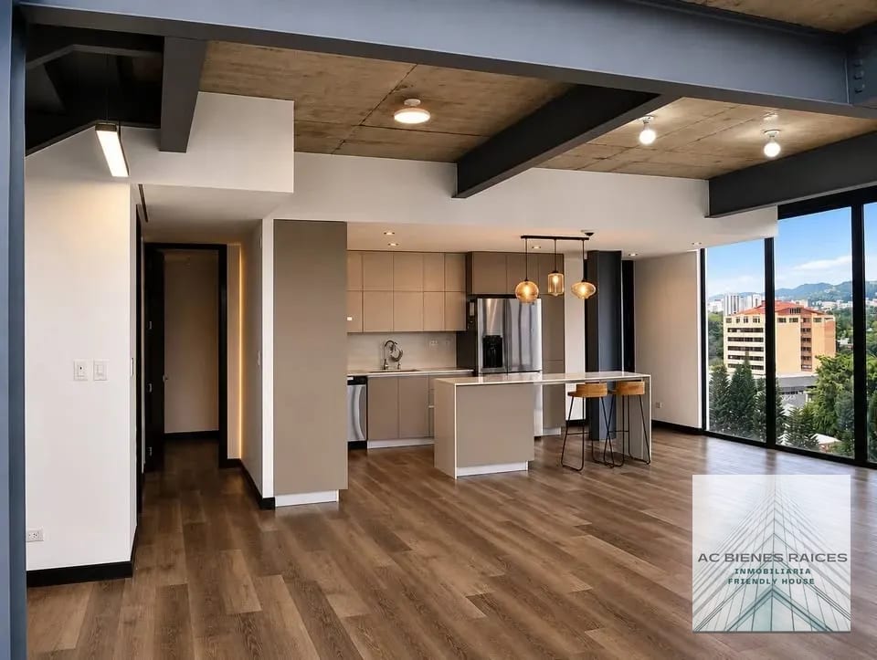 Unico PH de 2 niveles zona 14 tipo industrial — Apartamento en Alquiler en Unio Urban Village, Zona 14, Guatemala, Ciudad — foto 1 de 8