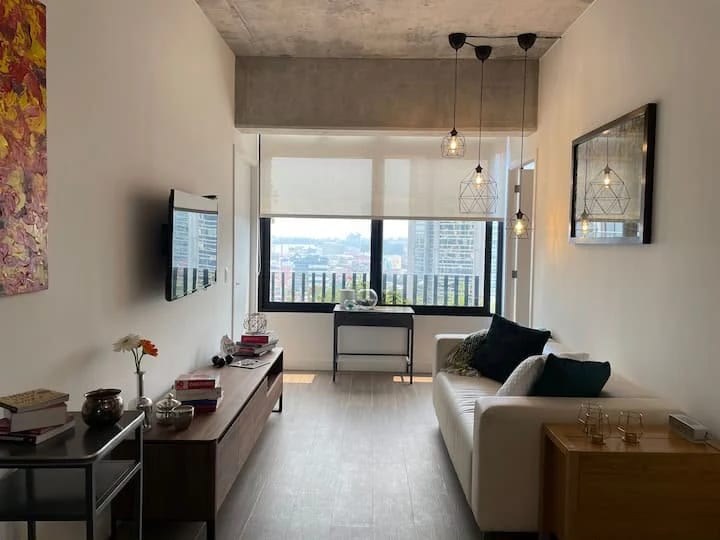 Apartamento en Renta Amueblado y Equipado - Edificio Granat, Zona 4 — Apartamento en Alquiler en Granat, Zona 4, Guatemala, Ciudad — foto 3 de 4