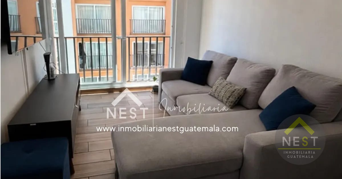 Apartamento amueblado de 3 habitaciones en Venta | Lares 16 - zona 16 — Apartamento en Venta en Lares 16, Zona 16, Guatemala, Ciudad — foto 2 de 10