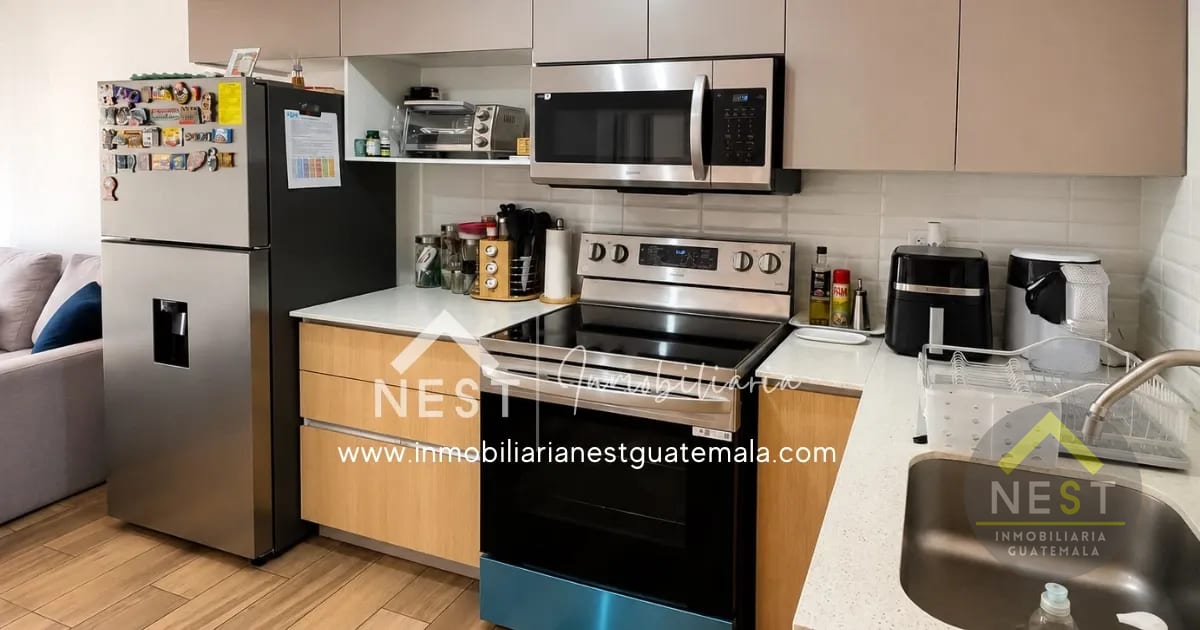 Apartamento amueblado de 3 habitaciones en Venta | Lares 16 - zona 16 — Apartamento en Venta en Lares 16, Zona 16, Guatemala, Ciudad — foto 1 de 10