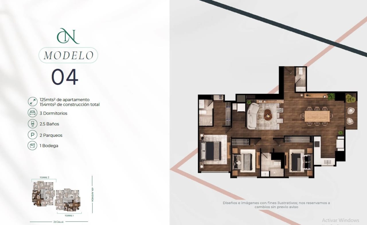 Edificio CASA NOGAL, zona 14 — Apartamento en Venta en Zona 14, Guatemala, Ciudad — foto 5 de 8