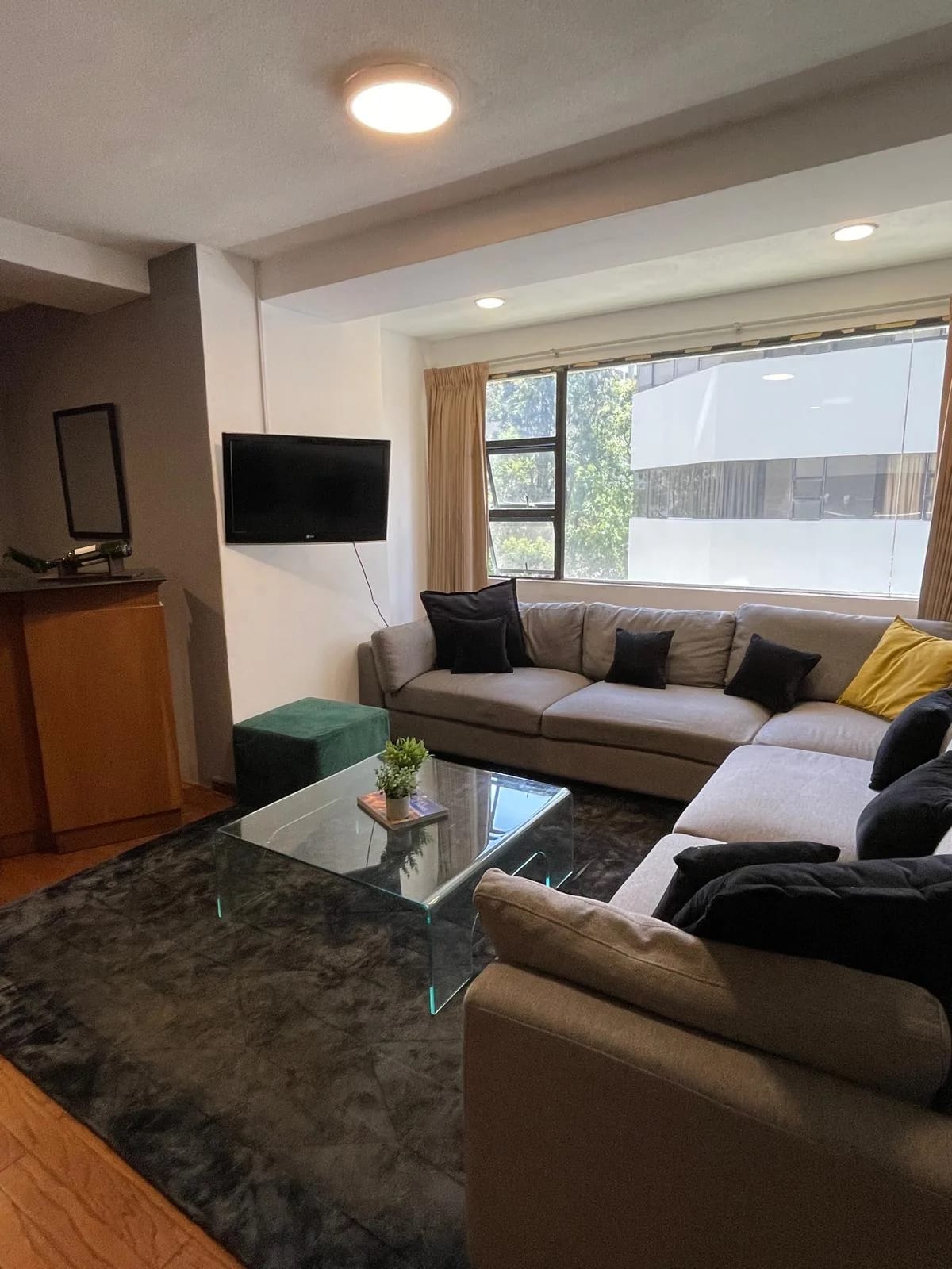 ALQUILER DE APARTAMENTO AMUEBLADO Y EQUIPADO EN ZONA 14 — Apartamento en Alquiler en Pacífica Plaza, Zona 14, Guatemala, Ciudad — foto 3 de 12
