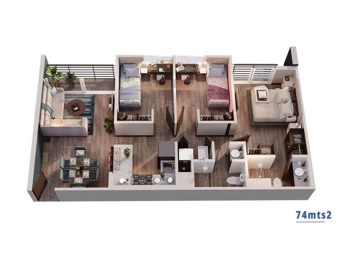 Apartamento en VENTA en Santa Catarina Pinula — Apartamento en Venta en Santa Catarina Pinula, Guatemala, Ciudad — foto 2 de 6