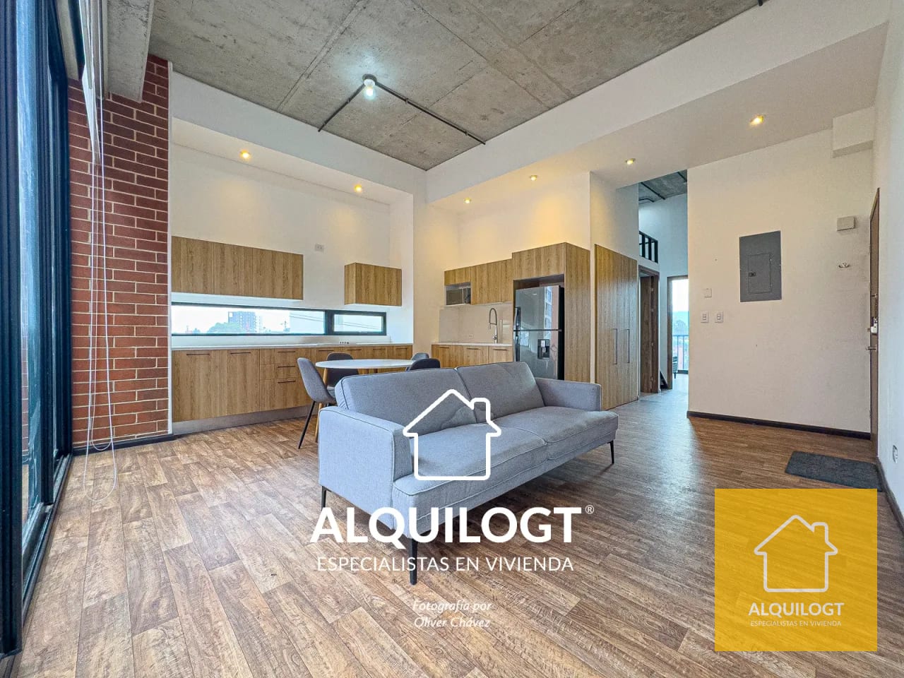 Apartamento Amueblado en Atom Cuatro Zona 4 Grados Norte — Apartamento en Alquiler en Atom Cuatro, Zona 4, Guatemala, Ciudad — foto 1 de 15