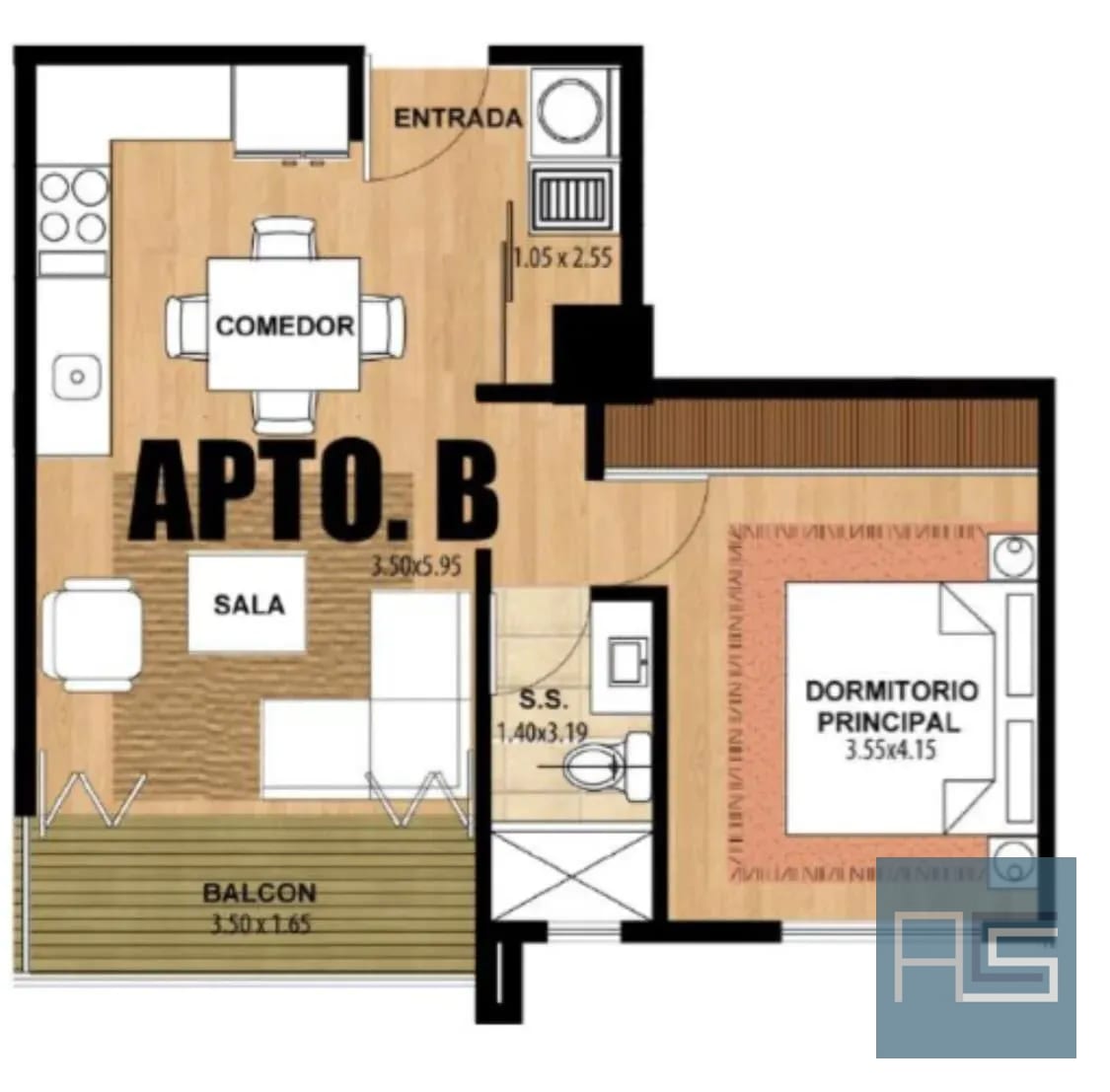 RENTA DE APARTAMENTO 1 HABiTACIÓN, AMUEBLADO EN ZONA 10 — Apartamento en Alquiler en Zona 10, Guatemala, Ciudad — foto 1 de 12