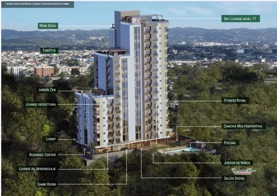 Apartamento Elegante en zona 2 — Apartamento en Alquiler en Statera, Zona 2, Guatemala, Ciudad — foto 7 de 7