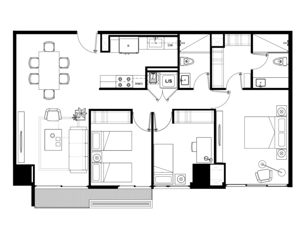 Apartamento en venta, Edificio Trivá, zona 15 — Apartamento en Venta en Trivá, Zona 15, Guatemala, Ciudad — foto 12 de 17