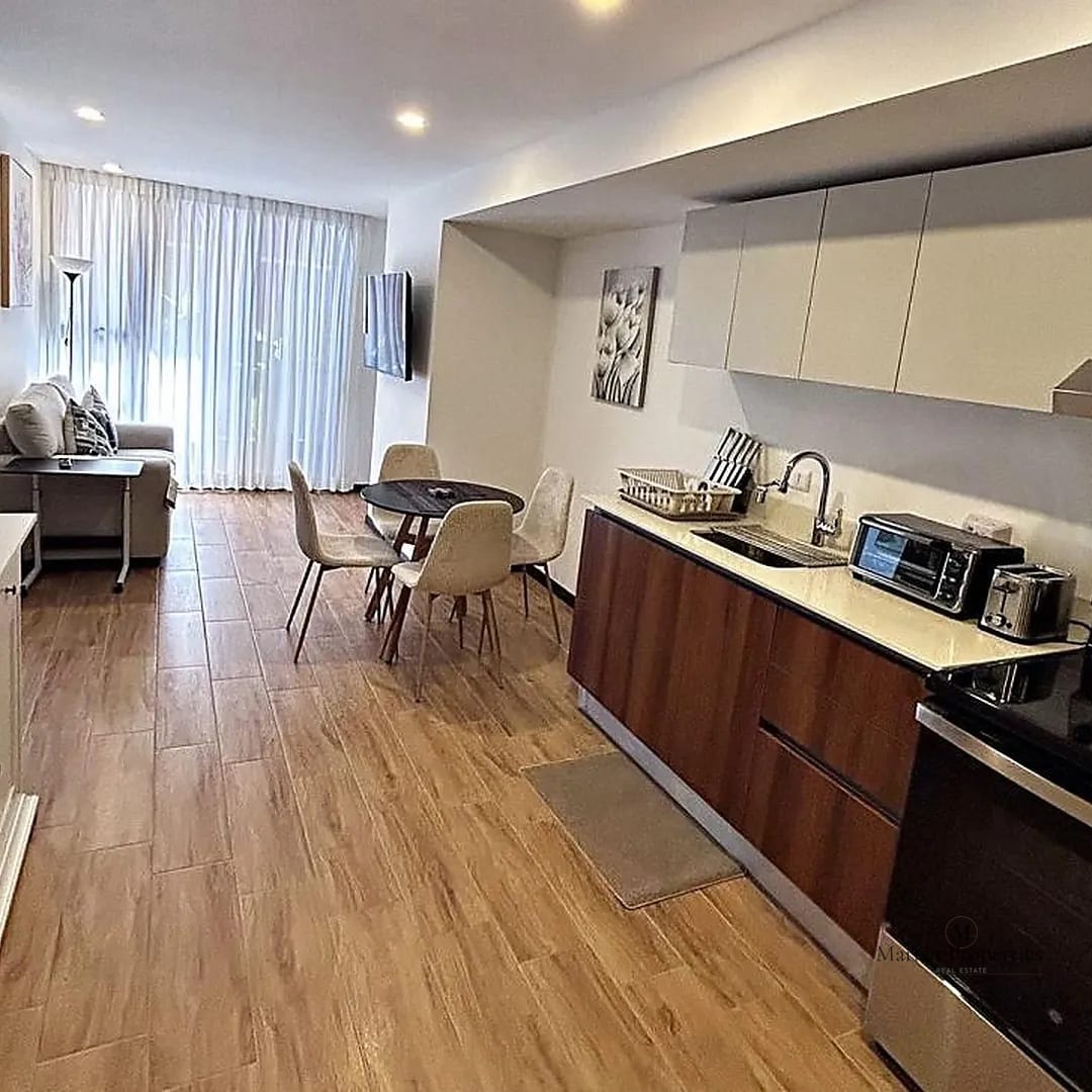 Apartamento amueblado en renta Zona 13, de 1 dormitorio — Apartamento en Alquiler en Essenza, Zona 13, Guatemala, Ciudad — foto 2 de 11