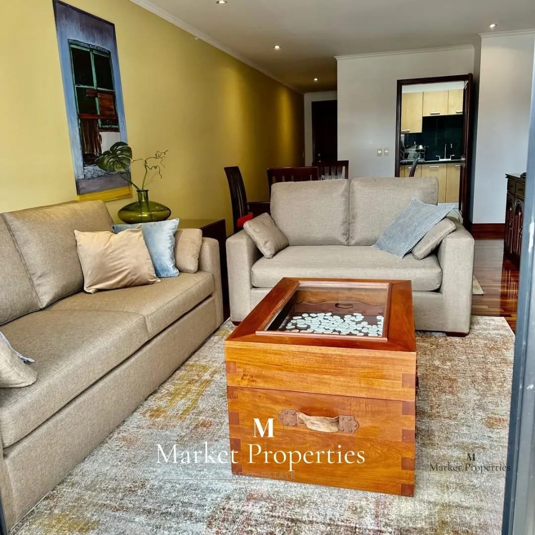 Apartamento amueblado en alquiler Zona 10 de 2 dormitorios La Estación — Apartamento en Alquiler en Altos de Santa Clara, Zona 10, Guatemala, Ciudad — foto 2 de 7