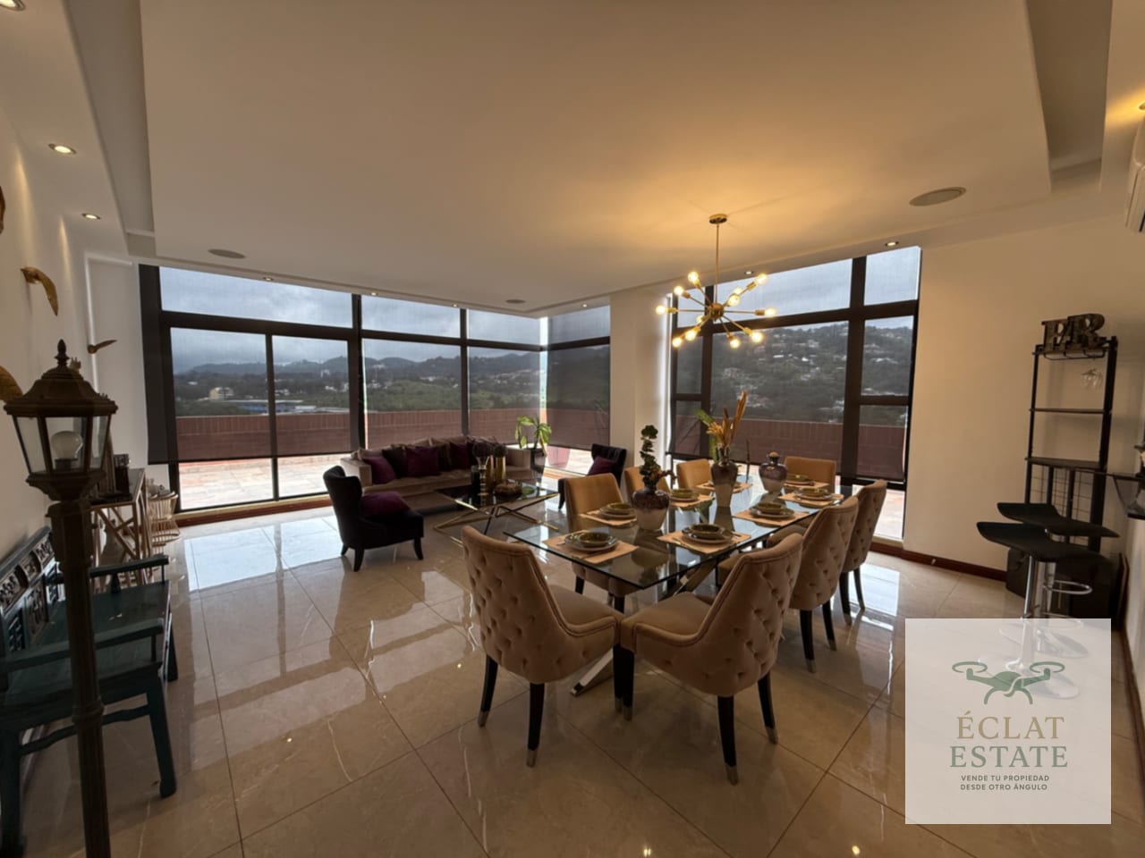 Penthouse amueblado en renta en Vista Hermosa I, Zona 15 — Apartamento en Alquiler en Catalonia, Zona 15, Guatemala, Ciudad — foto 1 de 11
