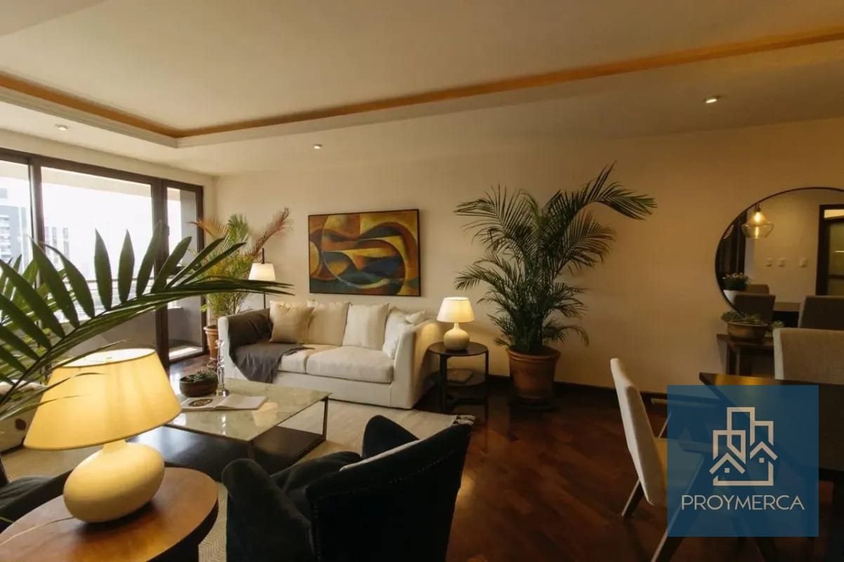 Apartamento elegante y amueblado en alquiler, Edificio Santa María Zona 10 — Apartamento en Alquiler en Santa María, Zona 10, Guatemala, Ciudad — foto 6 de 9