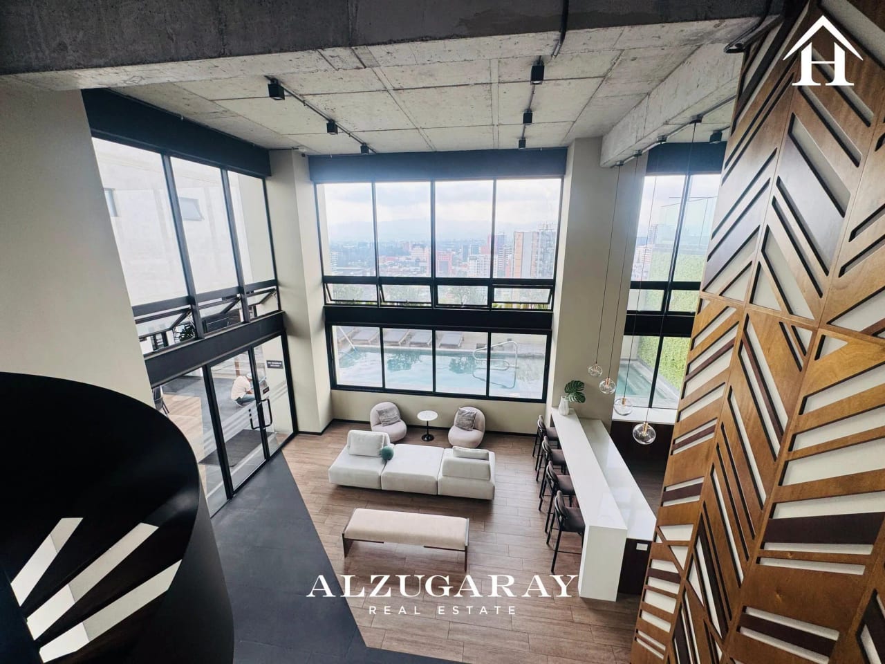 Apartamento con Jardín 3 Hab. | Edificio en Zona 10 — Apartamento en Alquiler en Zona 10, Guatemala, Ciudad — foto 10 de 11