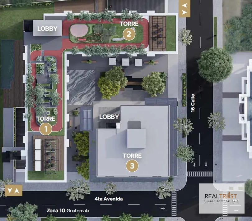 Apartamento en Venta Atarah zona 10 — Apartamento en Venta en Zona 10, Guatemala, Ciudad — foto 4 de 17