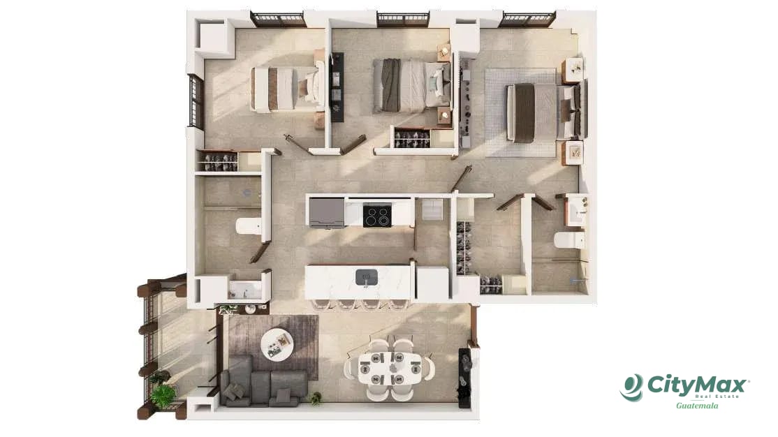 En venta exclusivos apartamentos en Cayala Zona 16 — Apartamento en Venta en Ciudad Cayalá, Zona 16, Guatemala, Ciudad — foto 8 de 8