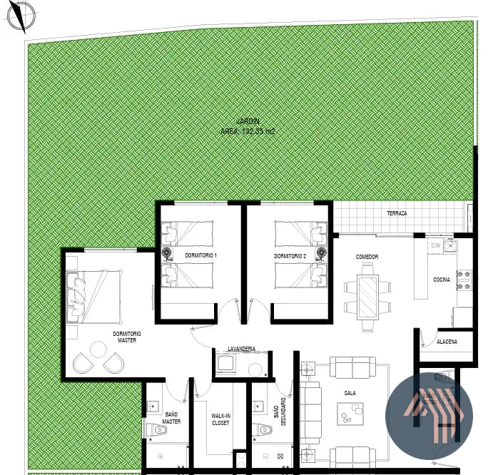 Venta Apartamentos con Jardín - Plaza Segheria, Zona 14 — Apartamento en Venta en Segheria, Zona 14, Guatemala, Ciudad — foto 2 de 17