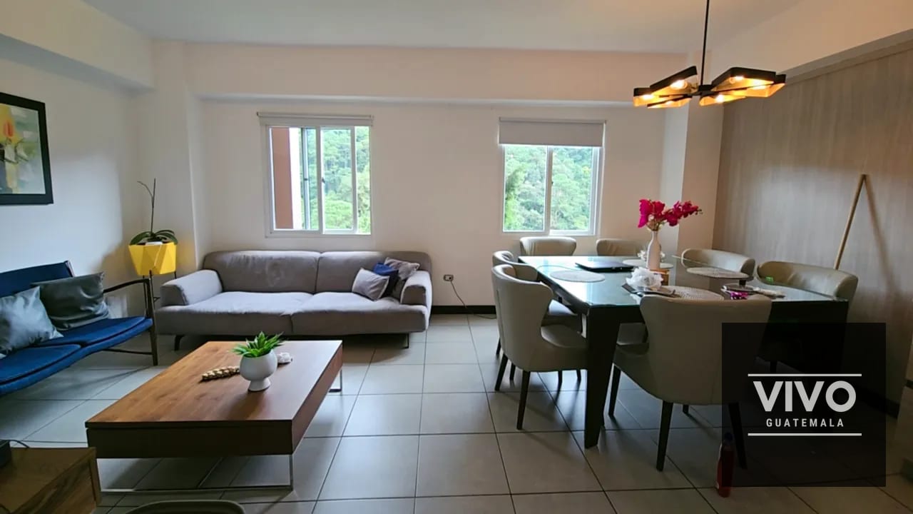 Se vende apartamento amueblado, Hexa Cañadas 16, zona 16 — Apartamento en Venta en Hexa Cañada 16, Zona 16, Guatemala, Ciudad — foto 3 de 9