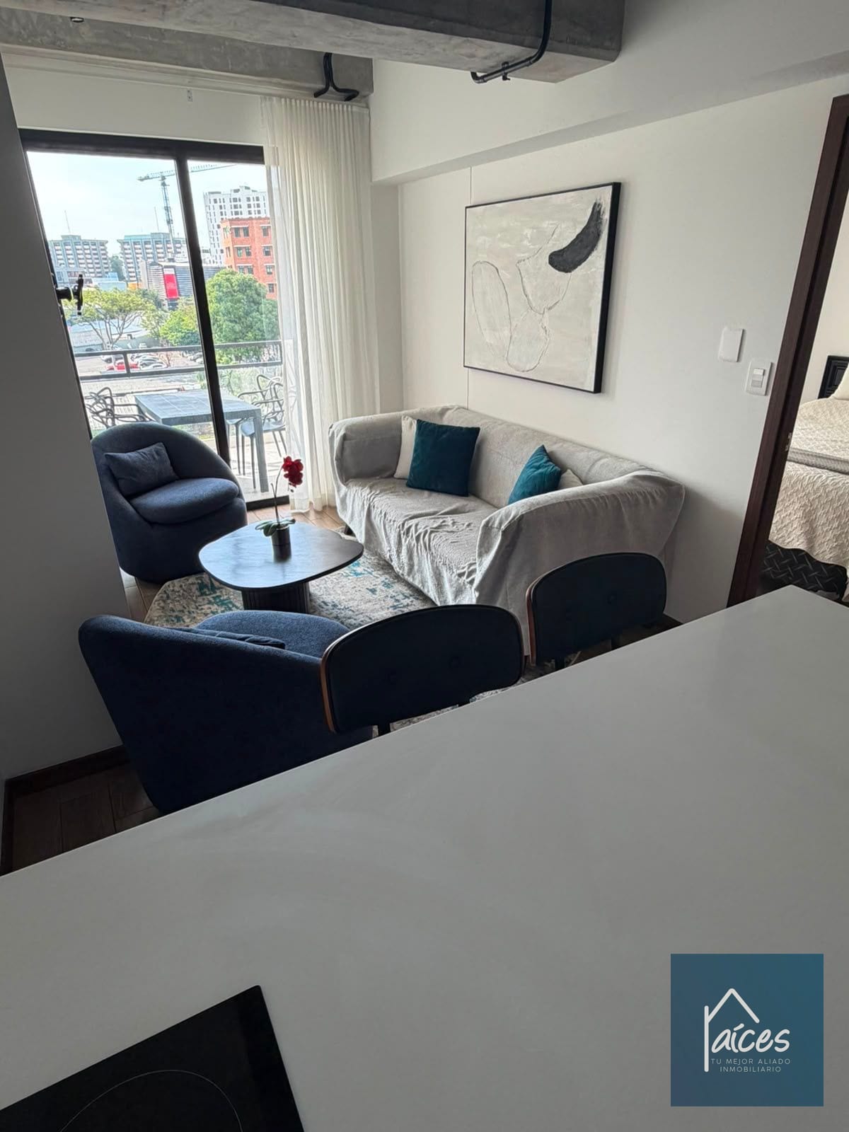 Apartamento en renta Amueblado - INARA Cuatro Norte z.4 (D) — Apartamento en Alquiler en Zona 4, Guatemala, Ciudad — foto 4 de 7
