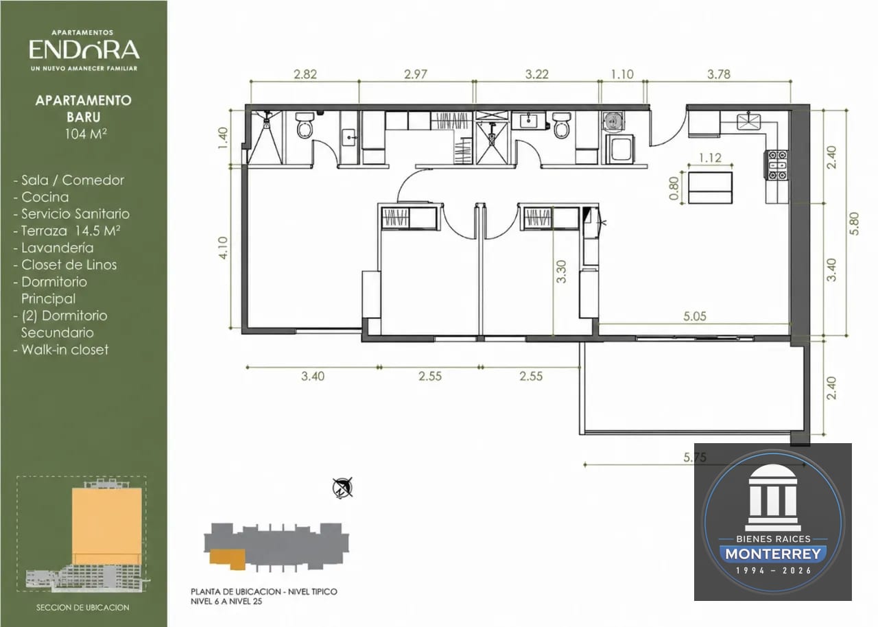 Venta de Cesión de Derechos | Apartamento Barú | Zona 11 de Guatemala — Apartamento en Venta en Granai & Townson, Zona 11, Guatemala, Ciudad — foto 3 de 13