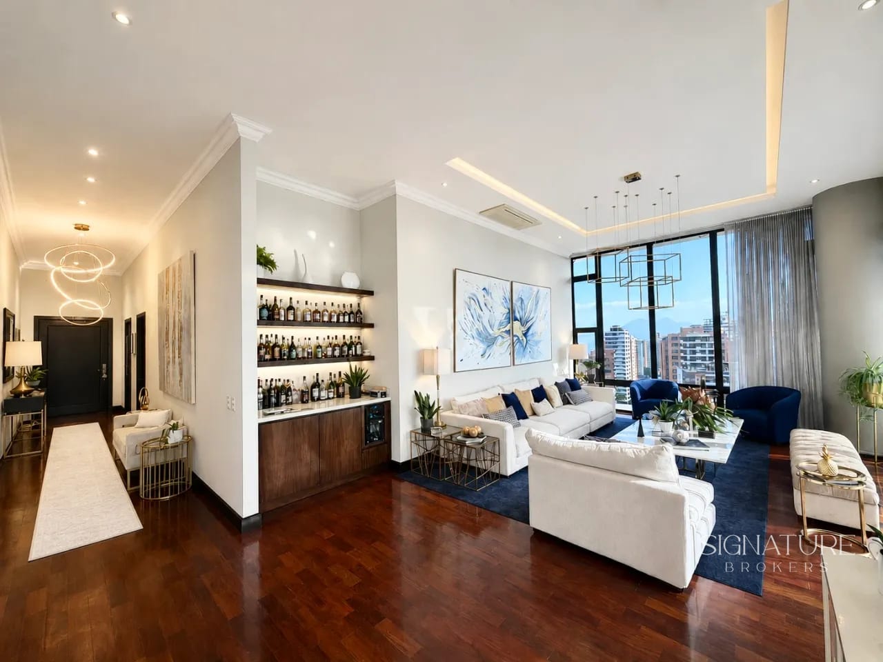 Lower Penthouse amueblado en Venta – Santa Inés Z.14 — Apartamento en Venta en Zona 14, Guatemala, Ciudad — foto 2 de 10