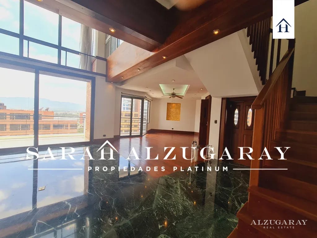 PENTHOUSE, 527 MTS, C/VISTA - 4 HAB./ 2 NIVELES, EDIF. Z. 14 — Apartamento en Alquiler en Zona 14, Guatemala, Ciudad — foto 2 de 10