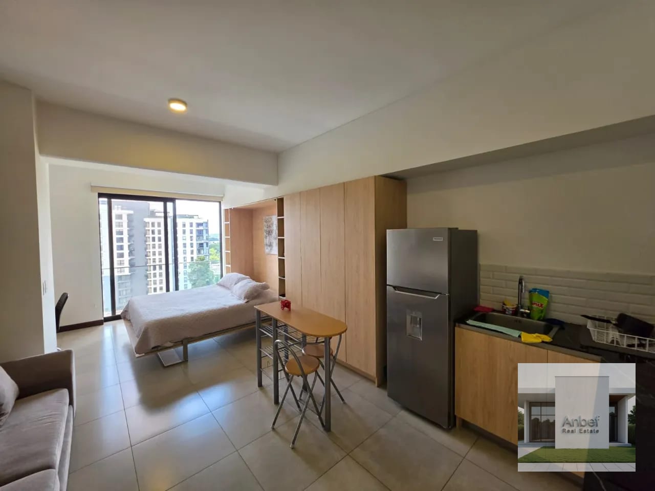 Alquiler Apartamento Amueblado Un Dormitorio Z13 — Apartamento en Alquiler en Elemento Plaza Berlín, Zona 13, Guatemala, Ciudad — foto 3 de 10