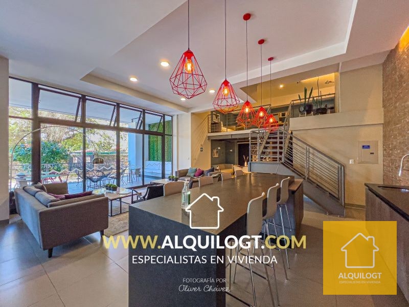 Apartamento amueblado en Vista hermosa II, oportunidad de inversión Zona 15 de 2 HAB AGT1720 - 4