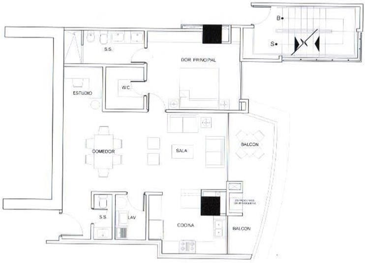 Lindo Apartamento en Alquiler Santa Sofia Zona 10 — Apartamento en Alquiler en Santa Sofía, Zona 10, Guatemala, Ciudad — foto 2 de 10
