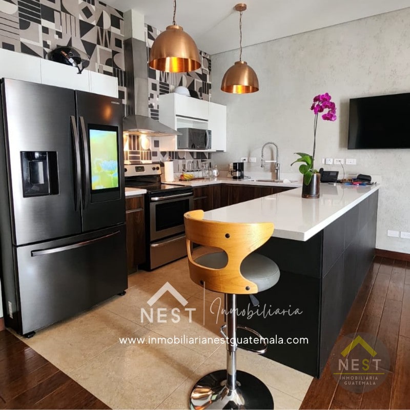 RAMBLAS DE CAYALA - Apartamento moderno de 2 habitaciones en RENTA, zona 16 - 16