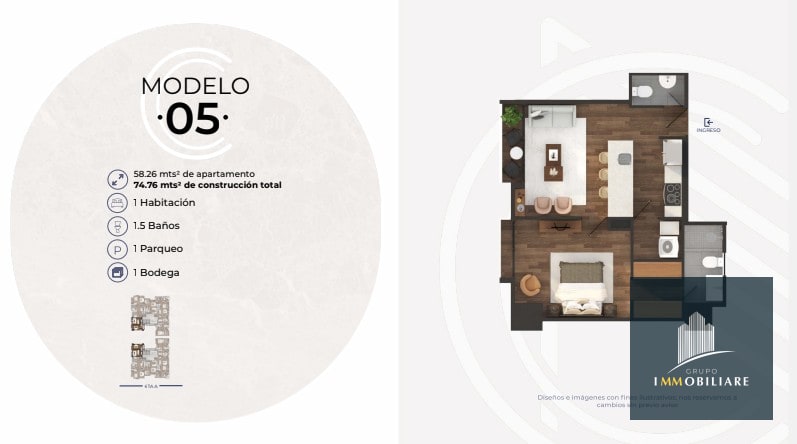 En venta Apartamentos en Zona 10 Casalini - 3