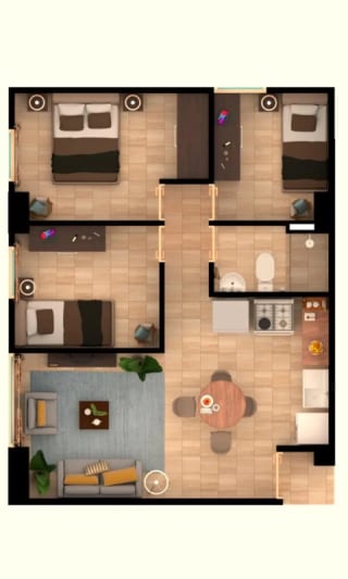 Apartamentos en PLANOS en zona 11 Las Charcas — Apartamento en Venta en Zona 11, Guatemala, Ciudad — miniatura 2 de 4