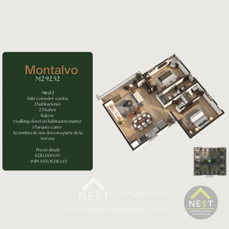 Apartamentos de lujo y modernos en PRE VENTA a minutos de ANTIGUA - 14