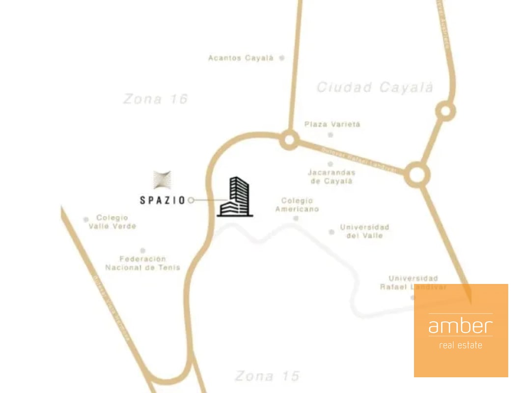 Apartamento en Spazio, Zona 15 - 3