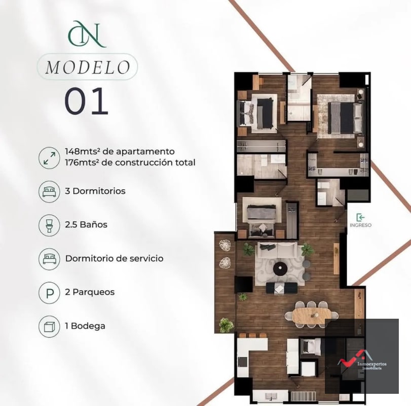 APARTAMENTOS EN PREVENTA ZONA 14 - 4